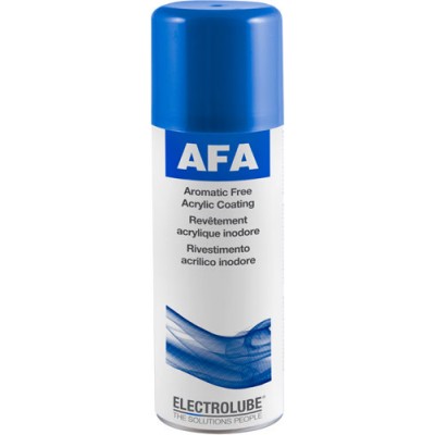 Electrolube AFA - Ακρυλική Ρητίνη Επίστρωσης Επιφάνειας για Προστασία σε Ηλεκτρονικές Πλακέτες Spray - Απόλυτα διάφανη