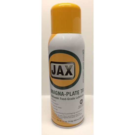 JAX Magna-Plate 78 Spray 436ml - Λάδι λίπανσης αλυσίδων με έγκριση Η1 (τυχαία επαφή με τρόφιμο) ΒΙΟΜΗΧΑΝΙΚΑ ΛΙΠΑΝΤΙΚΑ