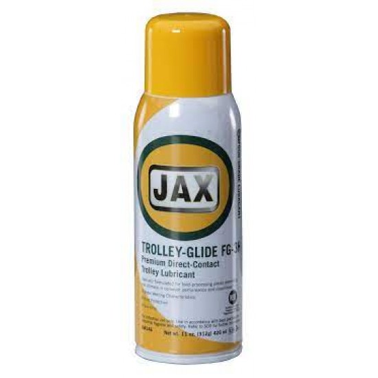 JAX Trolley-Glide Fg-3H Spray 426ml - Λάδι λίπανσης με έγκριση 3Η (απευθείας επαφή με τρόφιμο) ΒΙΟΜΗΧΑΝΙΚΑ ΛΙΠΑΝΤΙΚΑ