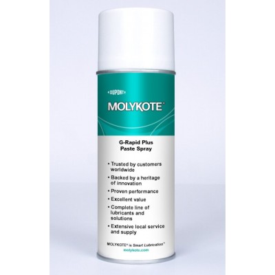 Molykote G-Rapid Plus Spray 400ml – Λιπαντική Πάστα Συναρμολόγησης
