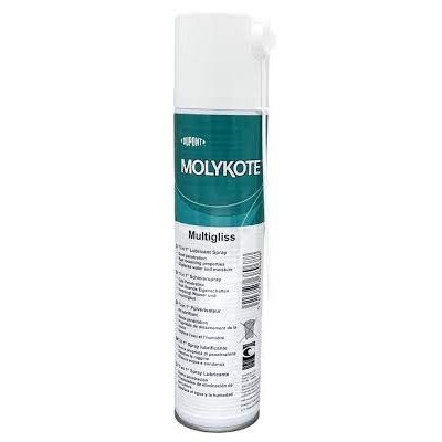 Molykote Multigliss Spray 400ml – Αντισκωριακό, Διεισδυτικό Λάδι