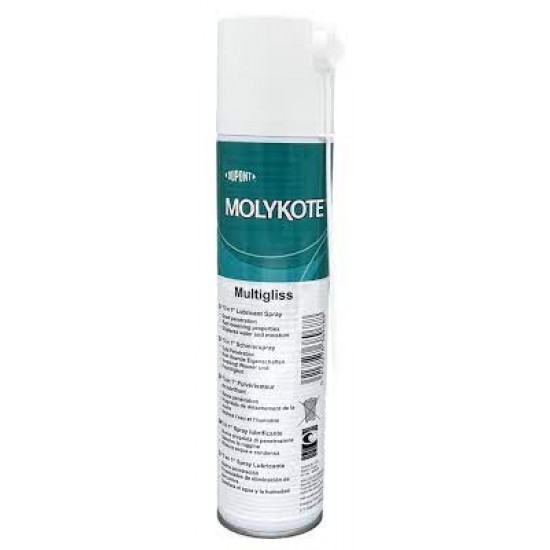 Molykote Multigliss Spray 400ml – Αντισκωριακό, Διεισδυτικό Λάδι ΒΙΟΜΗΧΑΝΙΚΑ ΛΙΠΑΝΤΙΚΑ