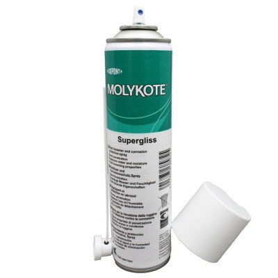 Molykote Supergliss Spray 400ml – Αντισκωριακό, Διεισδυτικό Λάδι