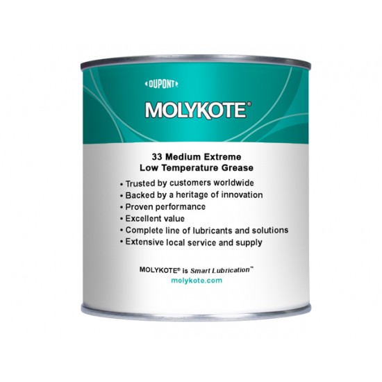 Molykote 33 Medium 1kg - Γράσο σιλικόνης για χαμηλές θερμοκρασίες ΒΙΟΜΗΧΑΝΙΚΑ ΛΙΠΑΝΤΙΚΑ