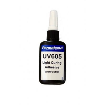 Permabond UV 605 50ml - Κόλλα UV Λεπτόρευστη  για γυαλί και μέταλλο